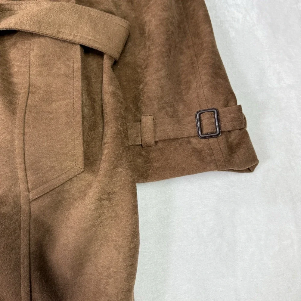 Vintage Grais‎ Western Overcoat Mens 42L Chocolate Jacket Coat Made in USA Liner